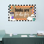 Bannière de bibliothèque de classe sur le thème d' (Salon professionnel)