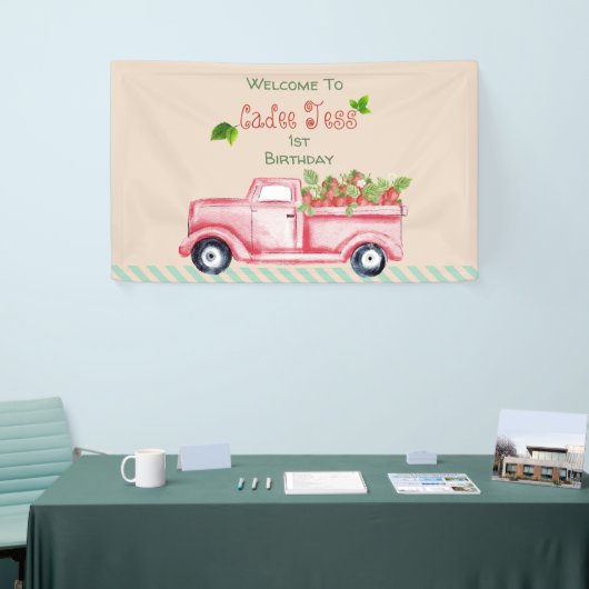 Bannière de bienvenue (Salon professionnel)