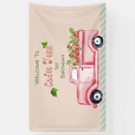 Bannière de bienvenue (Vertical)