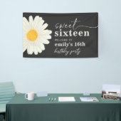 Bannière de bienvenue 16e anniversaire de Daisy (Salon professionnel)