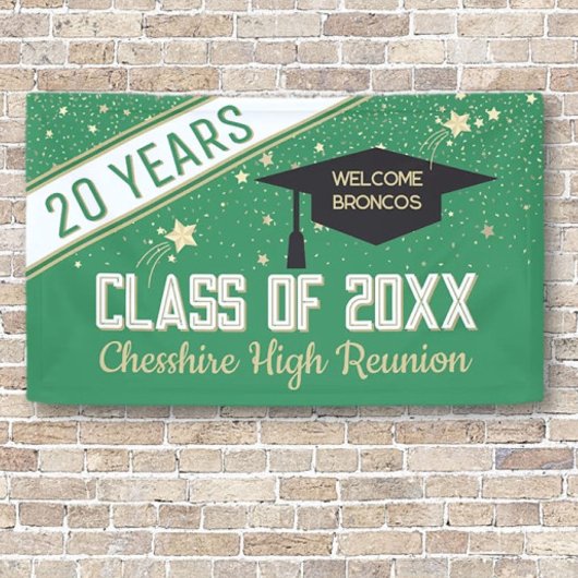 Bannière de bienvenue ! Bannière de réunion de 20 