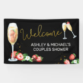 Bannière de bienvenue de Brunch et Fête des mariée (Horizontal)