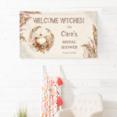 Bannière de bienvenue de la Fête des mariées d'Hal (En situation)