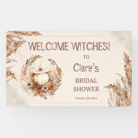 Bannière de bienvenue de la Fête des mariées d'Hal (Horizontal)