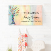 Bannière de bienvenue de l'arbre généalogique de l (En situation)