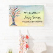 Bannière de bienvenue de l'arbre généalogique de l (En situation)