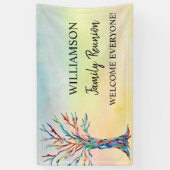 Bannière de bienvenue de l'arbre généalogique de l (Vertical)