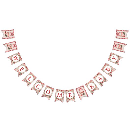 Bannière de bienvenue du Baby shower Apple Orchard (Tout)