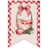 Bannière de bienvenue du Baby shower Apple Orchard (Premier drapeau)