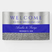 Bannière de bienvenue du mariage (Horizontal)