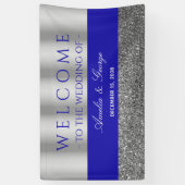 Bannière de bienvenue du mariage (Vertical)