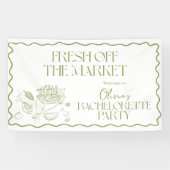 Bannière de bienvenue Fresh Off the Market (Horizontal)