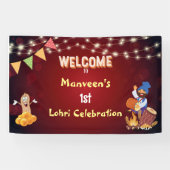 Bannière de bienvenue Lohri (Horizontal)