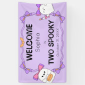 Bannière de bienvenue pour l'anniversaire de deux  (Vertical)