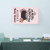 Bannière de bienvenue pour le Baby shower de brass (Salon professionnel)