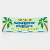 Bannière de Bienvenue pour Tournoi de Pickleball (Horizontal)