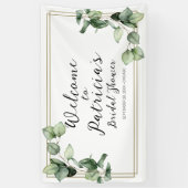 Bannière de bienvenue pour une douche de mariée à (Vertical)