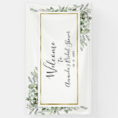 Bannière de bienvenue pour une fête prénuptiale av (Vertical)