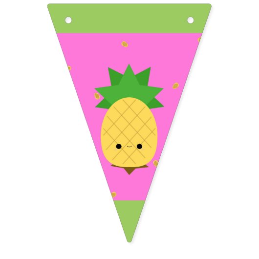 Bannière de brassage triangulaire en ananas doux (Deuxième drapeau)