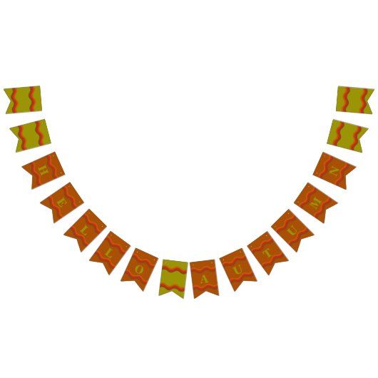 Bannière de Bunage Décoratif Personnalisé Automne  (Tout)