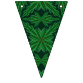 Bannière de Bunage Triangle Pine Mandalas (Premier drapeau)