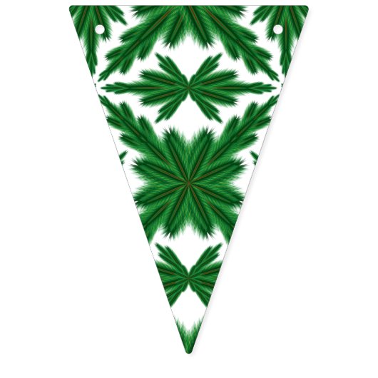 Bannière de Bunage Triangle Pins de Vacances (Deuxième drapeau)