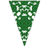 Bannière de Bunage Triangle Pins de Vacances (Premier drapeau)