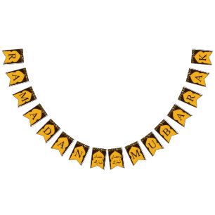 Bannière de bunker RAMADAN MUBARAK