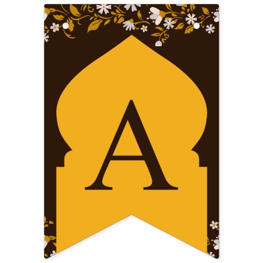 Bannière de bunker RAMADAN MUBARAK (Deuxième drapeau)