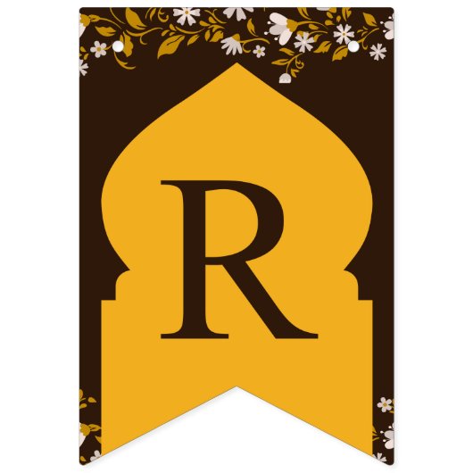 Bannière de bunker RAMADAN MUBARAK (Premier drapeau)