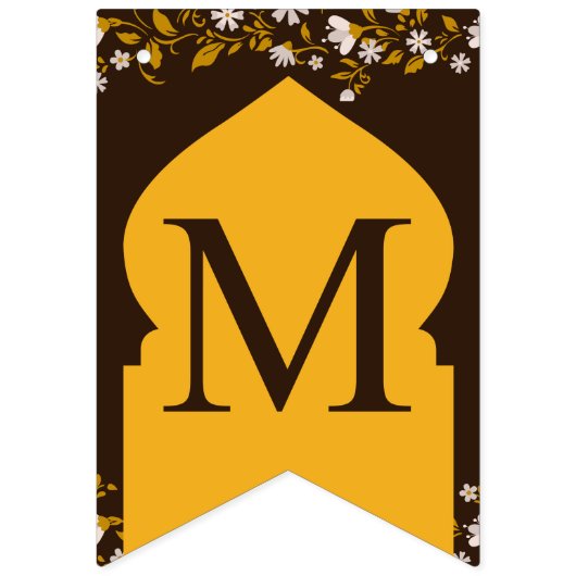 Bannière de bunker RAMADAN MUBARAK (Troisième drapeau)