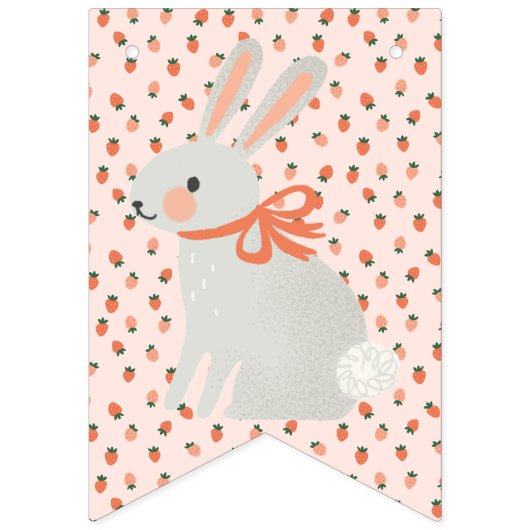 Bannière de Bunny et de Bunny fraises (Deuxième drapeau)