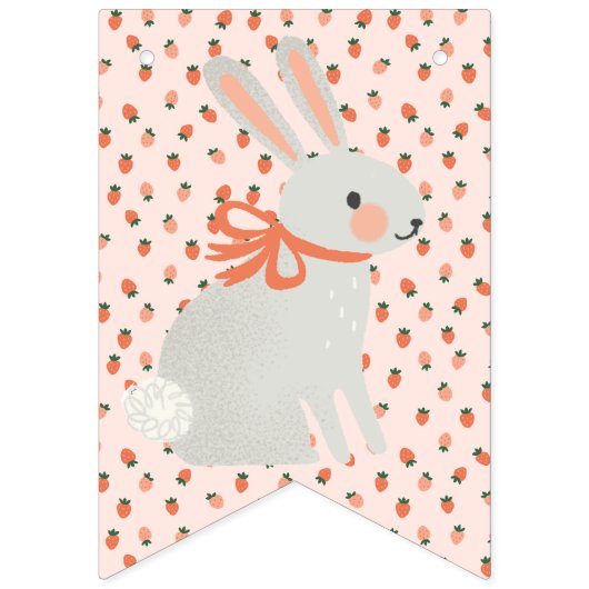 Bannière de Bunny et de Bunny fraises (Premier drapeau)