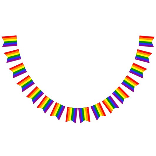 Bannière de Bunting 6 couleurs Fierté LGBT Party (Tout)