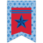 Bannière de Bunting America de Dieu béni (Premier drapeau)