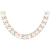 Bannière de Bunting Anniversaire de Crème de glace (Tout)