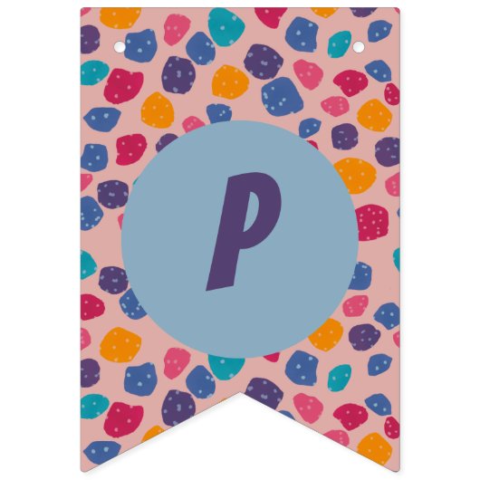 Bannière de Bunting Anniversaire de fête (Deuxième drapeau)