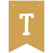 Bannière de Bunting Basted Friendsgiving (Troisième drapeau)