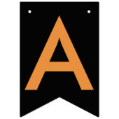 Bannière de Bunting Citrouille d'Halloween (Troisième drapeau)