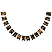 Bannière de Bunting Citrouille d'Halloween (Tout)