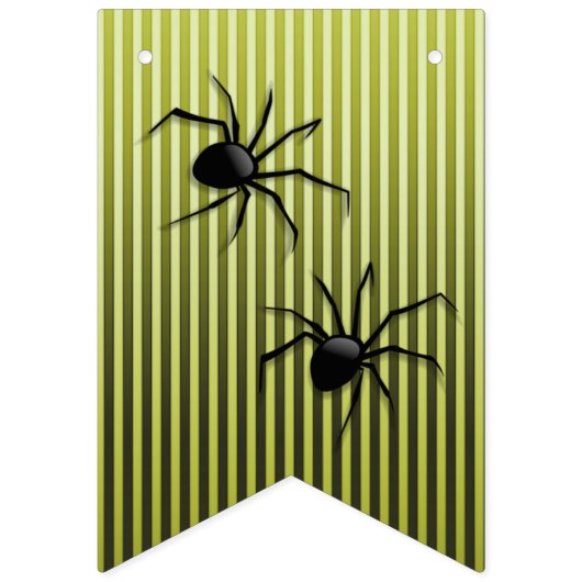 Bannière de Bunting de la fête d'Halloween (Premier drapeau)
