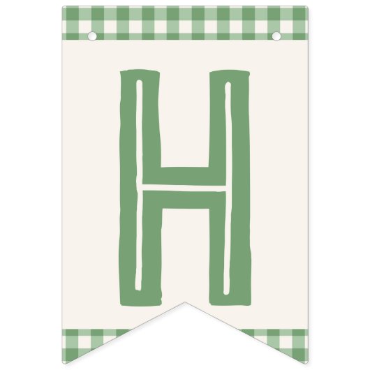 Bannière de Bunting de la Fille de Camping (Deuxième drapeau)