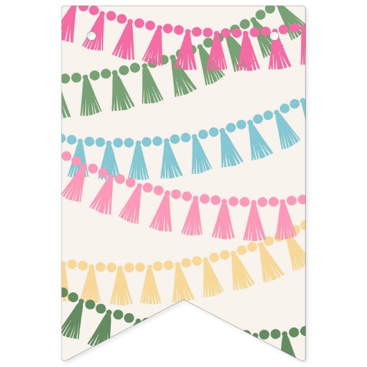 Bannière de Bunting de la Fille de Camping (Premier drapeau)
