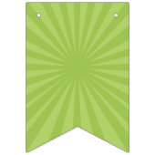 Bannière de Bunting de Pâques ultra violet et vert (Premier drapeau)