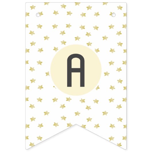 Bannière de bunting de soirée sur le thème de l'es (Deuxième drapeau)