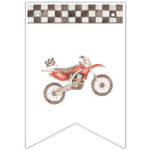 Bannière de Bunting de vélo Red Dirt (Premier drapeau)