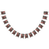 Bannière de Bunting Dragon Gothique Rouge (Tout)