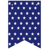 Bannière de Bunting drapeau américain Blancs et Bl (Troisième drapeau)