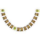 Bannière de Bunting du Dinosaur de la fête préhist (Tout)