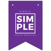 Bannière de Bunting du Ministère de la Jeunesse Si (Deuxième drapeau)